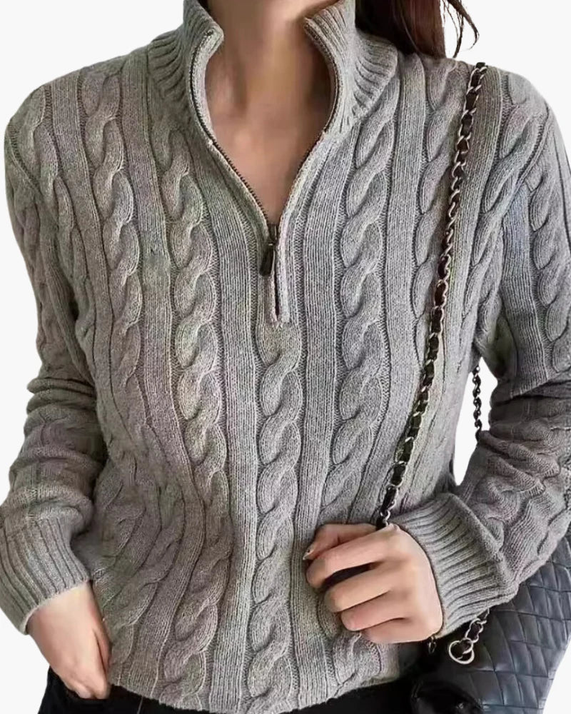 Women's Half-zip Sweater